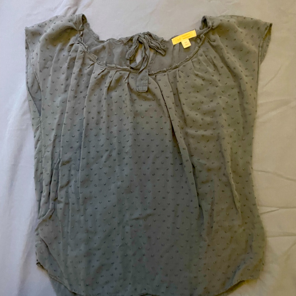 Medium, Lauren Conrad, blouse, blue